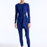 Aaliyah Dark Blue Modest Swimwear