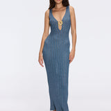 Antibes Blue Dress