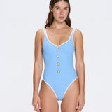 Azurea Blue One Piece
