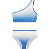 Coco Blue/White Kids Bikini Bottom