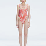 Calista Red Optical One Piece