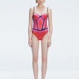 Camilla Red Optical One Piece