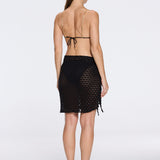 Dalina Black Sarong