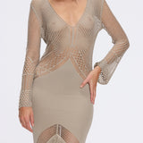 Elba Nude Dress