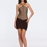 Ferrat Brown Dress