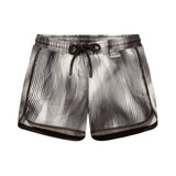 Finn Black Optical Swim Shorts
