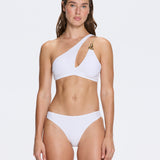 Grasse White Bikini Top