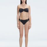 Ilana Black Bikini Top