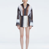 Gillian Black Degraded Skort