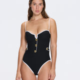 Lourmarin Black One Piece