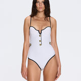 Lourmarin White One Piece