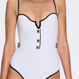 Lourmarin White One Piece