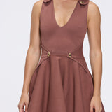 Meditara Brown Dress