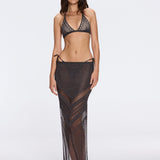 Mercantour Black Knit Skirt