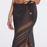 Mercantour Black Knit Skirt