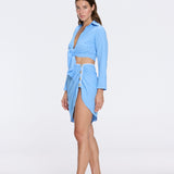 Mirazur Blue Skirt