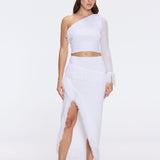 Alani White Skirt