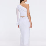 Alani White Skirt