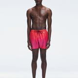 Griffin Red Gradient Swim Shorts