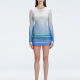 Sylvie Blue Sonar Dress