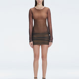 Sylvie Black Sonar Dress