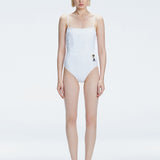 Marigold White One Piece