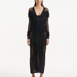 Itzel Black Kaftan