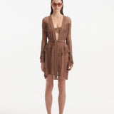 Kenga Brown Kaftan