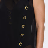 Solianne Black Dress