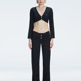 Helena Black Pants