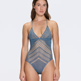Villonne Blue One Piece