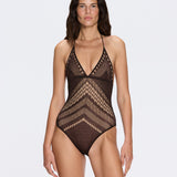 Villonne Brown One Piece