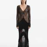 Elba Black Dress