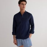 Ryan Dark Blue Shirt
